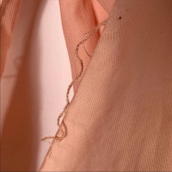 Anthropologie Maeve Alanis Belted Peach Blouse 12 - Picture 8 of 8